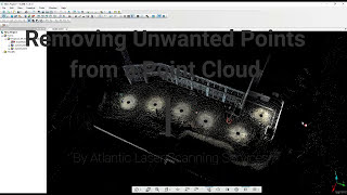 Atlantic Laser Scanning Tutorial FARO SCENE Removing Unwanted Points from a Project [upl. by Coriss]