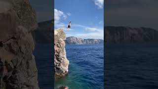 Crater Lake cliff diving [upl. by Myrtice451]