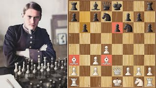 The Legendary Alekhine vs Vasić 11Move Miniature [upl. by Pryce]