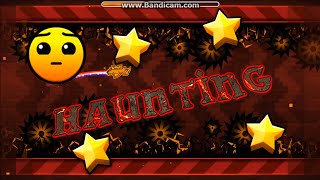 Geometry Dash  New Favorite lvl  Haunting by HaoN Final achivment Get [upl. by Attelahs]