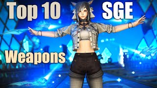 10 Most Epic Sage Weapons  And How To Get Them in FFXIV [upl. by Narcis601]