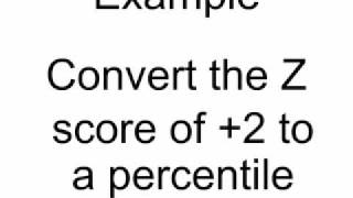 Percentiles and Zscores [upl. by Hoon68]