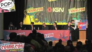 The Avengers Panel from New York Comic Con 2011 PanelsOnPagescom [upl. by Maryanna]