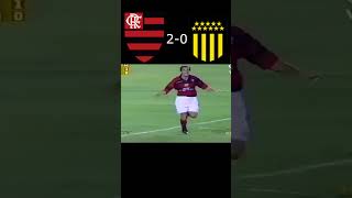 FLAMENGO VS PEÑAROL  COPA MERCOSUL 1999 flamengo peñarol libertadores viralshorts 2024 [upl. by Pooi]