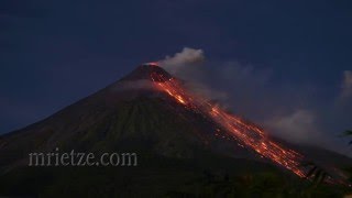 Karangetang volcano ww view [upl. by Anatnom]