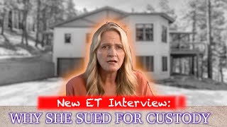 Christines Revealing Interview She Talks Kody amp Custody [upl. by Cher]