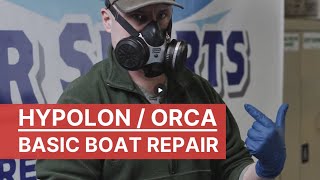 NRS OrcaHypalon—BASIC repair [upl. by Jordison]