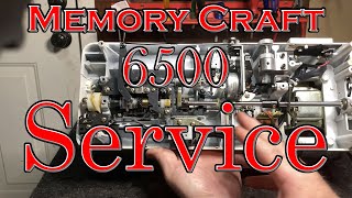 Janome memory craft 6500 Repair amp Maintenance [upl. by Ytsirt]