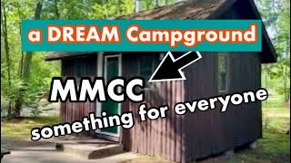 A dream campground The finest in Michigan Cabin styles and amazing views to choose from [upl. by Eedahs55]