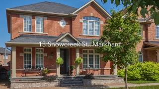 13 Snowcreek St  Markham [upl. by Anelram973]