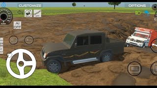 😱Bolero pickup 4x2 VS😎 Bolero Camper 4x4 off roading test tag for 😱😎 Camper main kya power haibhai [upl. by Keriann]