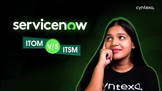 ServiceNow ITSM and ITOM DIfference amp Similarities  ITSM Vs ITOM itom servicenow itsm [upl. by Safire25]