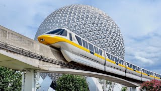 EPCOT Monorail 2024 Complete Ride POV Experience in 4K  Walt Disney World Orlando Florida July 2024 [upl. by Aurelius]