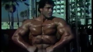 Franco Columbu  Training for Mr Olympia 1981 [upl. by Anahsit]