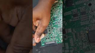 Removing Microchip and SMD IC Yamaha PCB [upl. by Ettezel]