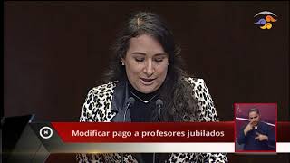 Modificar pago a profesores jubilados [upl. by Maud]