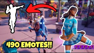 Dancing JITTERBUG To Everyone In Party Royale With Blizzabelle Skin EMOTE BATTLES [upl. by Hermia]