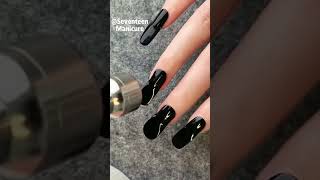 60 Seconds Simple Nail Art 💅nails nailart nailtech nailtutorial pressonnails gelnails [upl. by Goody]