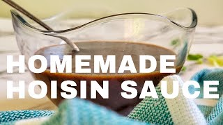 HOMEMADE HOISIN SAUCE HOISIN SAUCE RECIPE [upl. by Eednil]