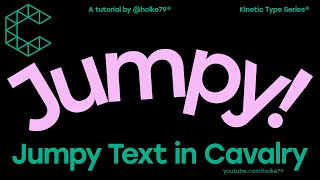 KTS®  Jumpy Text in Cavalry [upl. by Emmerie]