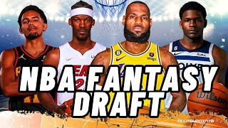 202425 NBA Fantasy Draft Live NBA 2k teams [upl. by Ahsiuq]