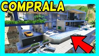 ✅Como COMPRAR CASAS en GTA 5 MODO HISTORIA sin MODS ni Trucos🚀 comprar Mansiones GTA V 2024 [upl. by Silma]