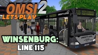 OMSI 2 Lets Play 15  MercedesBenz O530 Citaro  Winsenburg Line 115 [upl. by Coryden]