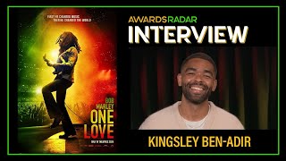 Kingsley BenAdir Talks About Embodying The Music Legend for Bob Marley One Love [upl. by Nirak]