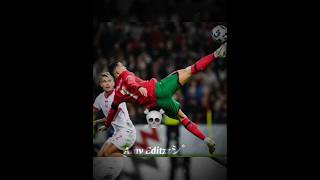 Ronaldo bicycle kick at 40 Years old💀🗿 ronaldo fypシ゚ trending fothball cr7 [upl. by Elorac]