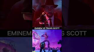 EMINEM VS TRAVIS SCOTT CONCERT  travisscott eminem shorts fortnite [upl. by Ellenej419]