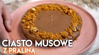 Musowe CIASTO CZEKOLADOWE z praliną  Słodka Tuba [upl. by Conlee]