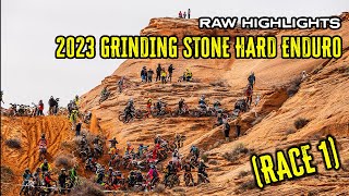 2023 Grinding Stone Hard Enduro Race 1  RAW Highlights [upl. by Halac]