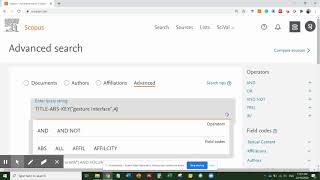 Conducting systematic literature review using Scopus How to refine your search query [upl. by Luigino]