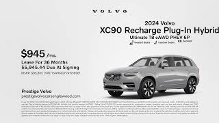 Volvo XC90 Recharge PlugIn Hybrid 09302024 4367788 [upl. by Schoening]