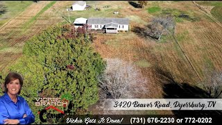 3420 Beaver Road Dyersburg TN property video [upl. by Dar]