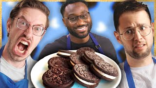 The Try Guys Make Oreos Without A Recipe [upl. by Bolitho]