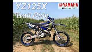 2020 YZ125X Trail Riding [upl. by Divd]