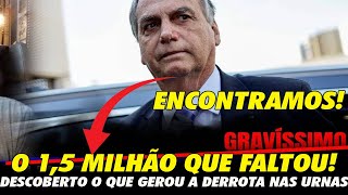 🔴 VAZOU O C0DIG0 F0NTE O 15 MILHÃO DE VOTOS QUE FIZERAM BOLSONARO PERDER A ELEIÇÃO APARECERAM [upl. by Kolnos]