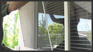 How to remove and replace window screens [upl. by Miculek]