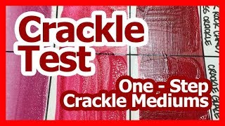 Crackle Mediums Test [upl. by Earahs207]