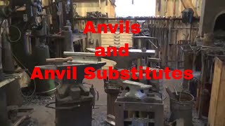 Blacksmithing anvils and anvil substitutes [upl. by Furey972]