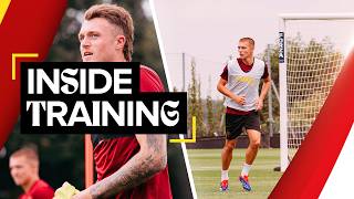 Souttar amp Gilchrist Join First Team Training ahead of Preston 💪  Inside Shirecliffe [upl. by Nereen]