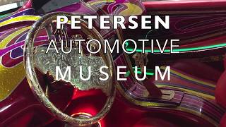 Petersen Automotive Museum tour Movie Vehicles amp low riders [upl. by Nnaylloh]