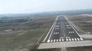 COCKPIT VIEW OF APPROACH AND LANDING AT JEREZ LA PARRA AIRPORT [upl. by Ronen]