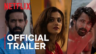 Haseen Dillruba  Official Trailer  Taapsee Pannu Vikrant Massey Harshvardhan Rane Netflix India [upl. by Asirap]