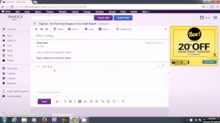 How to edit the quotSubjectquot Header in the new Yahoo Mail when replying to an EMail [upl. by Hilton]