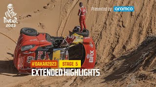 Extended highlights of Stage 5 presented by Aramco  Dakar2023 [upl. by Ahser]