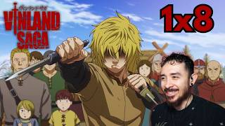 THORFINN REMATCH AND NEW CHARACTER FIRST TIME REACTING Vinland Saga I Episode 8 Reaction [upl. by Revilo192]