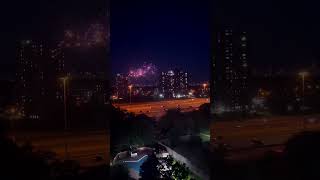 viralshorts shorts fireworks canadaday2024 canadadaycelebration toronto ontario canada [upl. by Asenab]