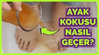 AYAK KOKUSU NASIL GEÇER AYAK KOKUSUNA DOĞAL ÇÖZÜM  AYAK BAKIMI [upl. by Yajeet56]